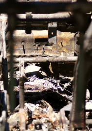Homebush Carpark Fire October 2013