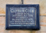 Captain Cook's Landing Place in Australia